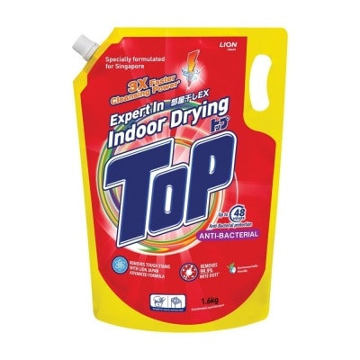 TOP Concentrated Liquid Detergent Anti-Bacterial Refill 1.6kg