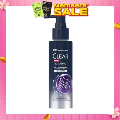 CLEAR Men Scalp Pro Anti Hairfall Fortifying Serum (Helps Stimulate Follicle Vitality For Visibly Fuller Looking Hair) 70ml