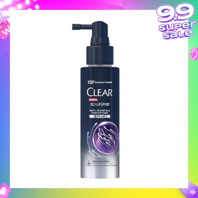 CLEAR Men Scalp Pro Anti Hairfall Fortifying Serum (Helps Stimulate Follicle Vitality For Visibly Fuller Looking Hair) 70ml