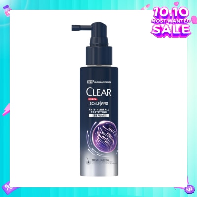 CLEAR Men Scalp Pro Anti Hairfall Fortifying Serum (Helps Stimulate Follicle Vitality For Visibly Fuller Looking Hair) 70ml