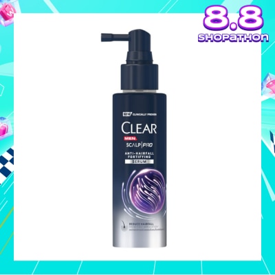 CLEAR Men Scalp Pro Anti Hairfall Fortifying Serum (Helps Stimulate Follicle Vitality For Visibly Fuller Looking Hair) 70ml