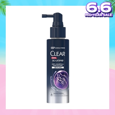 CLEAR Men Scalp Pro Anti Hairfall Fortifying Serum (Helps Stimulate Follicle Vitality For Visibly Fuller Looking Hair) 70ml