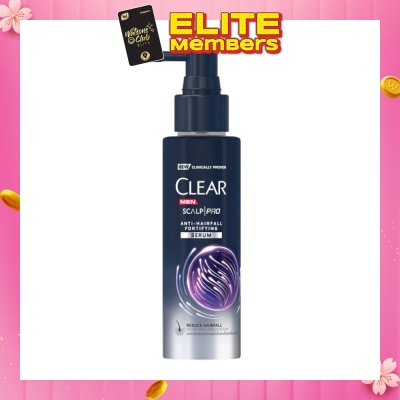 CLEAR Men Scalp Pro Anti Hairfall Fortifying Serum (Helps Stimulate Follicle Vitality For Visibly Fuller Looking Hair) 70ml