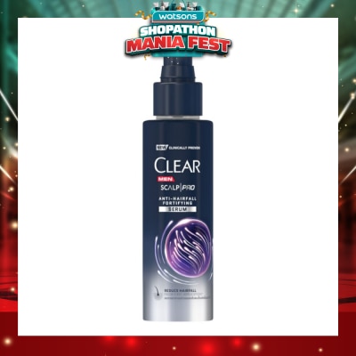 CLEAR - Men Scalp Pro Anti Hairfall Fortifying Serum (Helps Stimulate Follicle Vitality For Visibly Fuller Looking Hair) 70ml