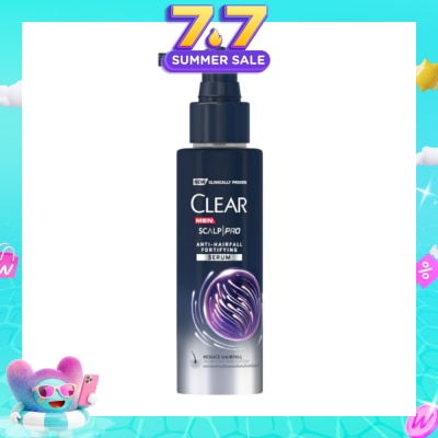 CLEAR - Men Scalp Pro Anti Hairfall Fortifying Serum (Helps Stimulate Follicle Vitality For Visibly Fuller Looking Hair) 70ml