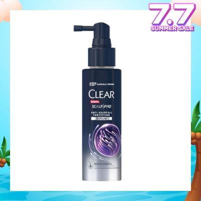 CLEAR Men Scalp Pro Anti Hairfall Fortifying Serum (Helps Stimulate Follicle Vitality For Visibly Fuller Looking Hair) 70ml