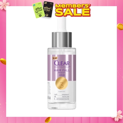 CLEAR Scalpceuticals Hair Fall Resist Serum (Helps Stimulate Your Scalp’s Natural Hair Growing Process For Visibly Thicker Looking Hair) 45ml
