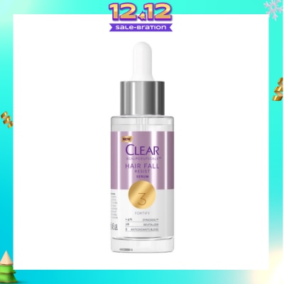 CLEAR Scalpceuticals Hair Fall Resist Serum (Helps Stimulate Your Scalp’s Natural Hair Growing Process For Visibly Thicker Looking Hair) 45ml