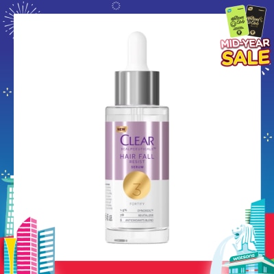 CLEAR Scalpceuticals Hair Fall Resist Serum (Helps Stimulate Your Scalp’s Natural Hair Growing Process For Visibly Thicker Looking Hair) 45ml
