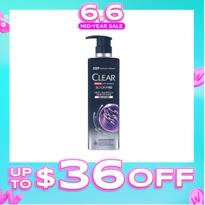 CLEAR - Men Scalp Pro Anti Hairfall Fortifying Shampoo 300ml