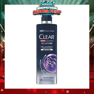 CLEAR - Men Scalp Pro Anti Hairfall Fortifying Shampoo 300ml