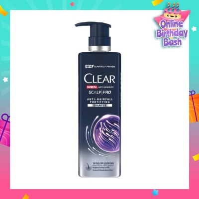 CLEAR Men Scalp Pro Anti Hairfall Fortifying Shampoo 300ml