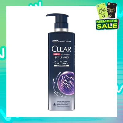 CLEAR Men Scalp Pro Anti Hairfall Fortifying Shampoo 300ml