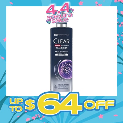 CLEAR - Men Scalp Pro Anti Hairfall Fortifying Shampoo 300ml