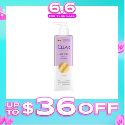 CLEAR - Scalpceuticals Hair Fall Resist Shampoo (Deeply Purifies Scalp And Reduces Hairfall) 300ml
