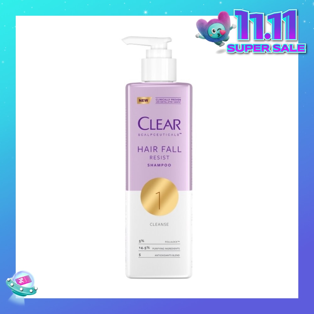 Scalpceuticals Hair Fall Resist Shampoo (Deeply Purifies Scalp And Reduces Hairfall) 300ml
