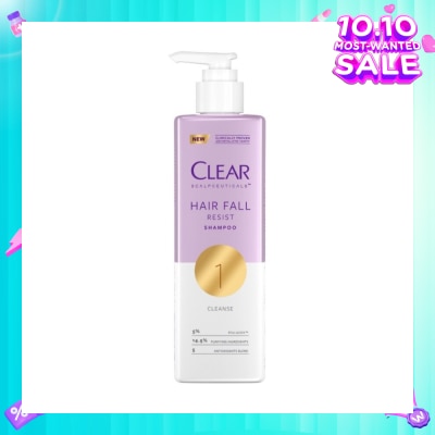 CLEAR Scalpceuticals Hair Fall Resist Shampoo (Deeply Purifies Scalp And Reduces Hairfall) 300ml
