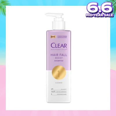 CLEAR Scalpceuticals Hair Fall Resist Shampoo (Deeply Purifies Scalp And Reduces Hairfall) 300ml