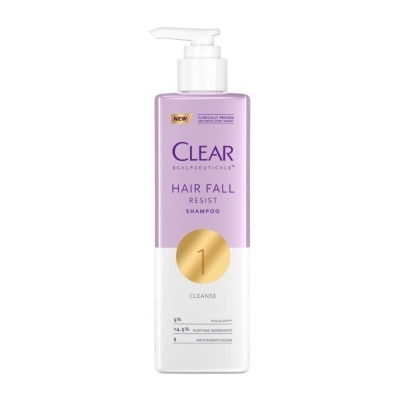 CLEAR Scalpceuticals Hair Fall Resist Shampoo (Deeply Purifies Scalp And Reduces Hairfall) 300ml