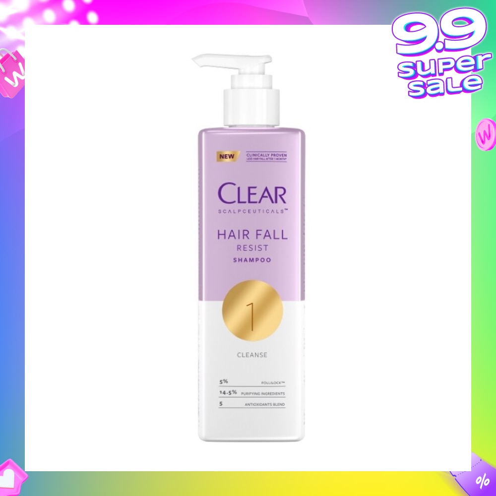 Scalpceuticals Hair Fall Resist Shampoo (Deeply Purifies Scalp And Reduces Hairfall) 300ml
