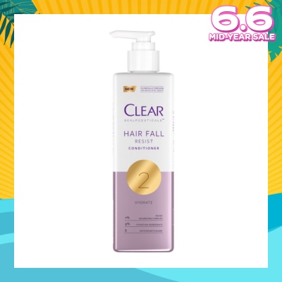 CLEAR Scalpceuticals Hair Fall Resist Conditioner (Hydrates, While Repairing And Strengthening Hair Fibers) 300ml