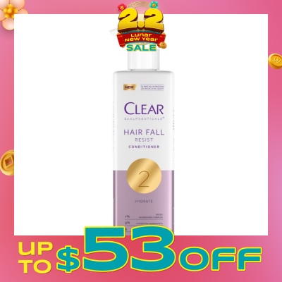 CLEAR Scalpceuticals Hair Fall Resist Conditioner (Hydrates, While Repairing And Strengthening Hair Fibers) 300ml