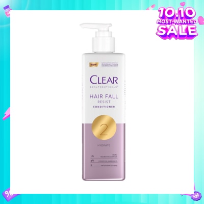 CLEAR Scalpceuticals Hair Fall Resist Conditioner (Hydrates, While Repairing And Strengthening Hair Fibers) 300ml