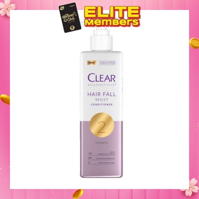 CLEAR Scalpceuticals Hair Fall Resist Conditioner (Hydrates, While Repairing And Strengthening Hair Fibers) 300ml