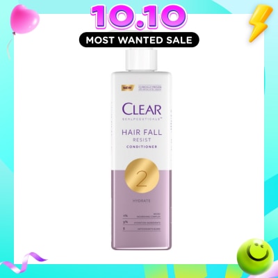CLEAR Scalpceuticals Hair Fall Resist Conditioner (Hydrates, While Repairing And Strengthening Hair Fibers) 300ml image