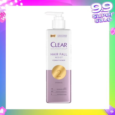 CLEAR Scalpceuticals Hair Fall Resist Conditioner (Hydrates, While Repairing And Strengthening Hair Fibers) 300ml