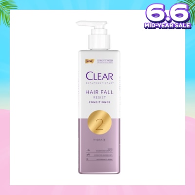 CLEAR Scalpceuticals Hair Fall Resist Conditioner (Hydrates, While Repairing And Strengthening Hair Fibers) 300ml