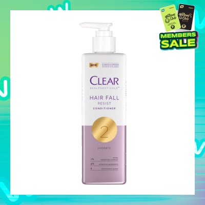 CLEAR Scalpceuticals Hair Fall Resist Conditioner (Hydrates, While Repairing And Strengthening Hair Fibers) 300ml