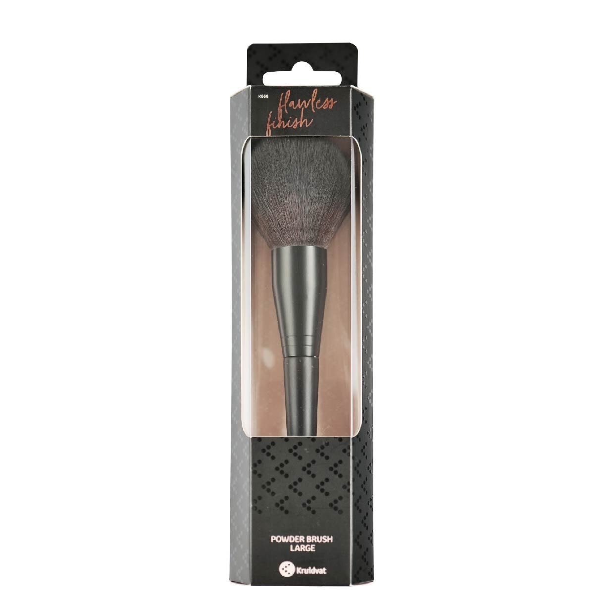 Powder Brush Large (Ideal For Both Loose And Compact Powdered Products For A Natural And Flawless Finish) 1s