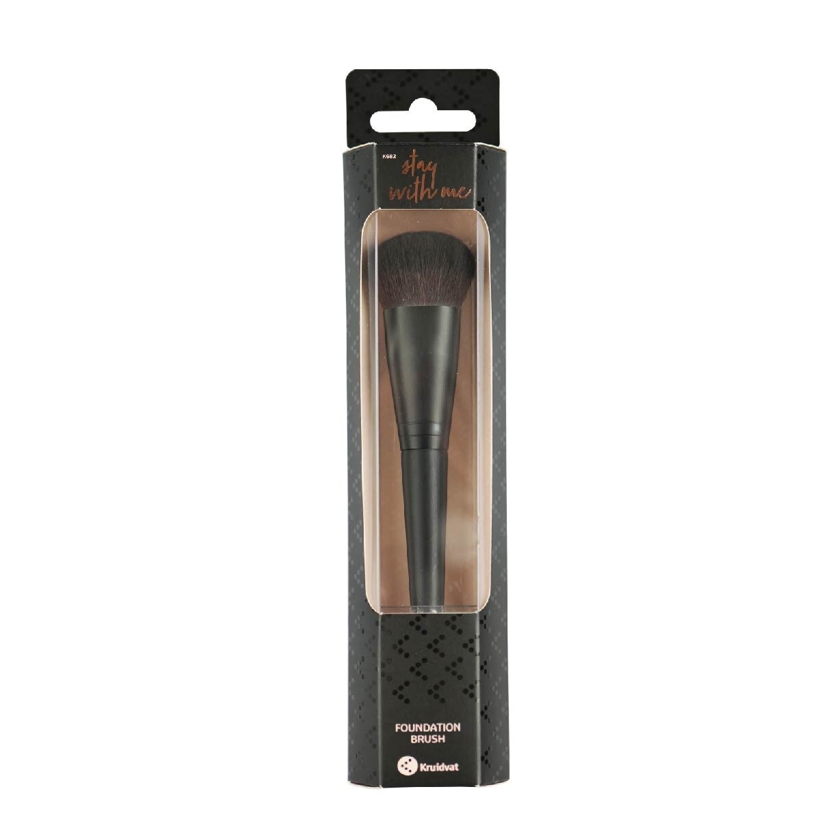 Foundation Brush (Ideal For Smoothing Liquid Foundation Over The Skin For A Flawless Application) 1s