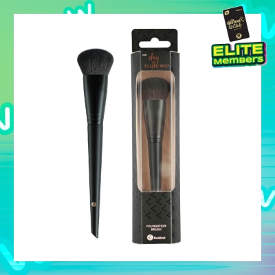 KRUIDVAT Foundation Brush (Ideal For Smoothing Liquid Foundation Over The Skin For A Flawless Application) 1s