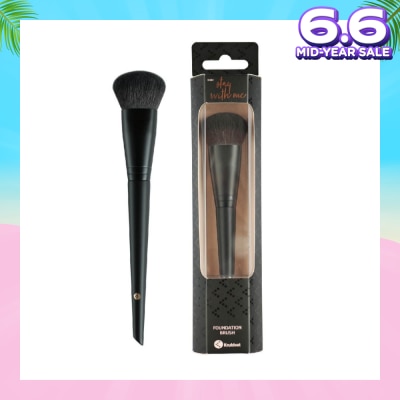 KRUIDVAT Foundation Brush (Ideal For Smoothing Liquid Foundation Over The Skin For A Flawless Application) 1s