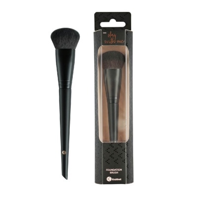 KRUIDVAT Foundation Brush (Ideal For Smoothing Liquid Foundation Over The Skin For A Flawless Application) 1s