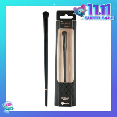 KRUIDVAT Concealer Brush (Ideal For Blending Liquid, Cream And Powder Formulas For Concealing Blemishes, Discoloration And Under Eye Circles) 1s