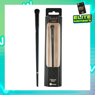 KRUIDVAT Concealer Brush (Ideal For Blending Liquid, Cream And Powder Formulas For Concealing Blemishes, Discoloration And Under Eye Circles) 1s