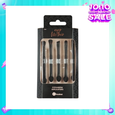 KRUIDVAT Eyeshadow Applicators (Five Double Sided Applicators For Perfect Application And Blending Of The Eyeshadow) 5s