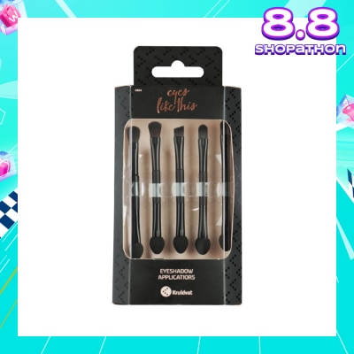 KRUIDVAT Eyeshadow Applicators (Five Double Sided Applicators For Perfect Application And Blending Of The Eyeshadow) 5s