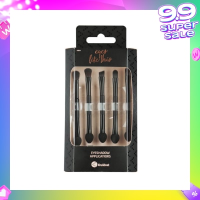 KRUIDVAT Eyeshadow Applicators (Five Double Sided Applicators For Perfect Application And Blending Of The Eyeshadow) 5s