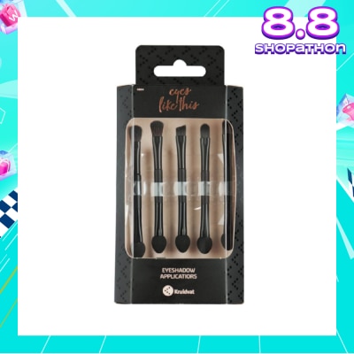 KRUIDVAT Eyeshadow Applicators (Five Double Sided Applicators For Perfect Application And Blending Of The Eyeshadow) 5s
