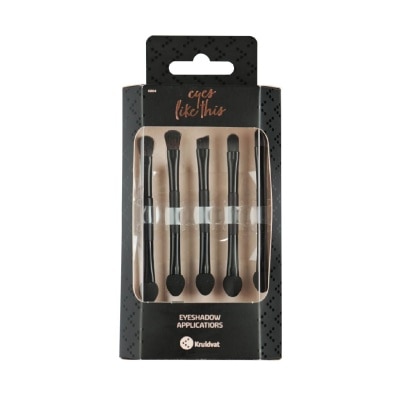 KRUIDVAT Eyeshadow Applicators (Five Double Sided Applicators For Perfect Application And Blending Of The Eyeshadow) 5s