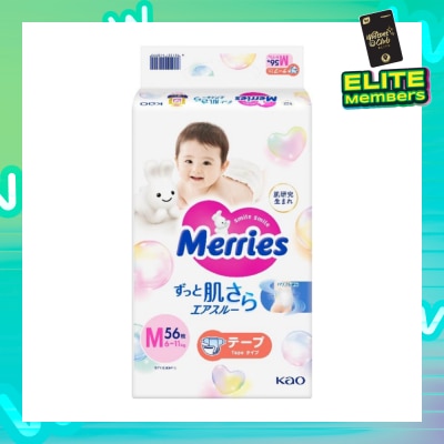 MERRIES Tape M (Enhanced Breathability For Long Lasting Dryness And Comfort) 56s