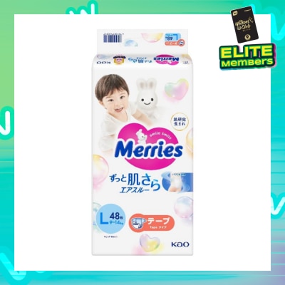 MERRIES Tape L (Enhanced Breathability For Long Lasting Dryness And Comfort) 48s