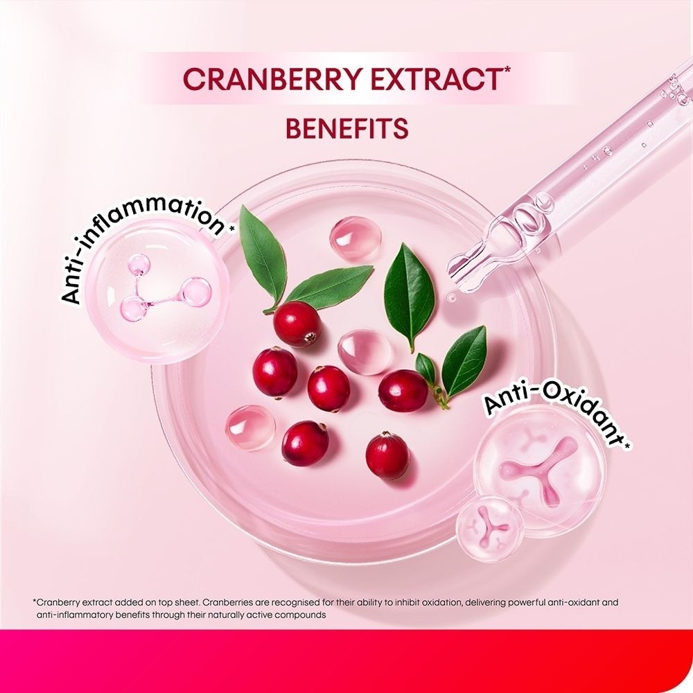 Odour Control Cranberry Extract Super Ultra Thin Wing Pad 28cm 6s x 2