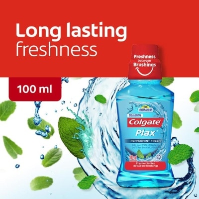 COLGATE Peppermint Mouthwash 100ml