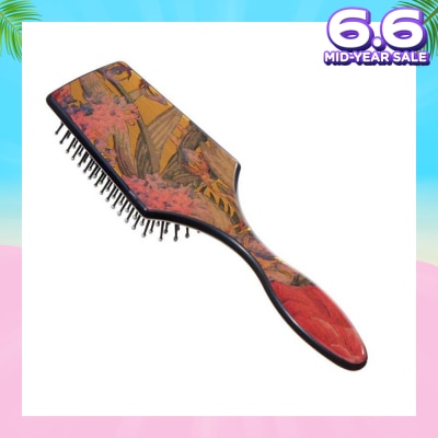 KENT BRUSHES Lpb2 (The Original Paddle Hair Brush With Floral Gold Foil Effect) 1s
