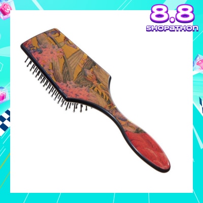 KENT BRUSHES Lpb2 (The Original Paddle Hair Brush With Floral Gold Foil Effect) 1s